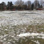 Park Franje Tuđmana - otopljeni snijeg, poplava (1)