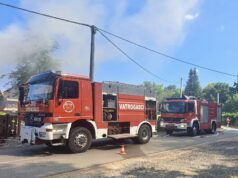 Gorjela trgovina kod autobusnog kolodvora