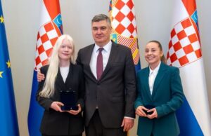 Predsjednik Milanović primio velikogoričku paraskijašicu Karlu Kordić