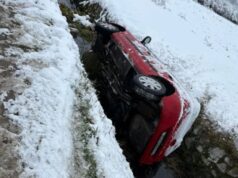 Pijana vožnja po snijegu završila slijetanjem 52-godišinjakinje u kanal