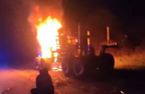 Gorio traktor u Vukovini, vatrogasci brzo lokalizirali požar