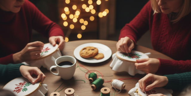 vez radionica božićna hobi