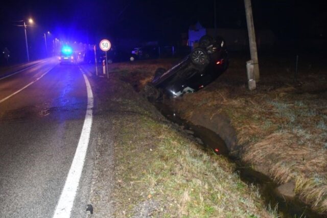 prometna nesreća buna auto krov (2)