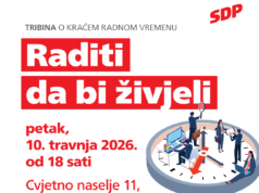 “Raditi da bi živjeli”: SDP u Velikoj Gorici otvara javnu raspravu o uvođenju kraćeg radnog tjedna