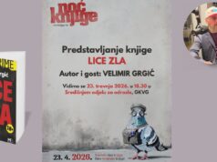 Noć knjige u znaku “true crimea”: Velimir Grgić u goričkoj knjižnici predstavlja “Lice zla”