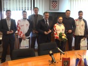 Gradonačelnik primio Ines, Kristijana i Igora