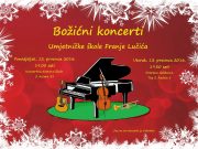 Božićni koncerti Umjetničke škole Franje Lučića