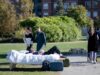 FOTO Drugi dan francuskog performansa “Odiseja”: Umjetnici uživaju u suncu i razgovoru s građanima