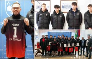 Zalog za budućnost goričkog sporta: Gradonačelnik Ačkar ugostio mlade nade KK Gorica