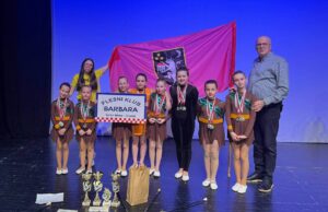 Pet zlata i specijalna nagrada za mlađe kadetkinje Plesnog kluba Barbara na međunarodnom turniru