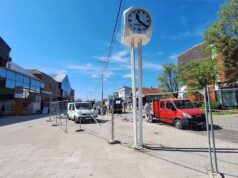 FOTO Kod Tržnog centra započela izgradnja novog autobusnog ugibališta