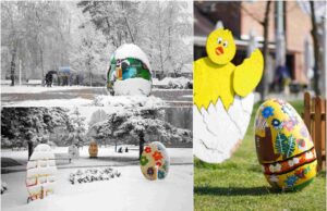 FOTO Kakva razlika: Prije pet godina snijeg, danas kratki rukavi