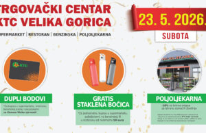 Subota u KTC-u Velika Gorica: Iskoristite odlične popuste, duple bodove i poklone za kupce