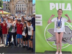 Četiri medalje za Elenu Bajlović iz Plivačkog kluba Gorica na 5. Međunarodnom mitingu