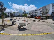 FOTO Nastavak radova na Trgu Stjepana Radića: Uređuju se površine oko stabala