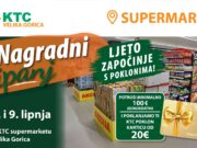 Ljeto u KTC-u u Velikoj Gorici uz poklone i nagrade: Potrošite 100, a na poklon dobivate karticu od 20 eura!