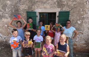 Završen dječji Art kamp na Lošinju: Velikogorički studio ARTKVART donio kreativnu energiju na jadransku obalu
