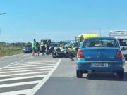 Prometna nesreća motocikla i automobila kod skretanja za Novo Čiče