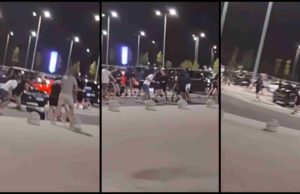 VIDEO Masovna tučnjava navijača na parkingu Zračne luke u Velikoj Gorici