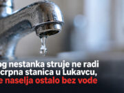 Zbog nestanka struje ne radi precrpna stanica u Lukavcu, više naselja ostalo bez vode