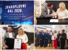 Stiže prvi dobrotvorni Zrakoplovni bal: „Žene u zrakoplovstvu Hrvatske” potpisale Povelju prijateljstva s Velikom Goricom