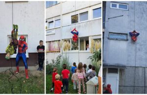 Gorički Spider-Man, Maximilian Bindernagel, biciklom obišao i razveselio 400 djece svojim vratolomijama