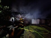 FOTO Požar u Hotnji: Gospodarski objekt gasile tri vatrogasne postrojbe