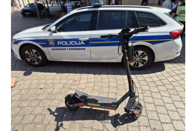romobil policija