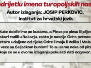 Znate li odakle imena velikogoričkim naseljima i kvartovima? Doznajte na besplatnom predavanju