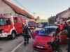 Prometna nesreća: Nakon sudara automobila i kombija ozlijeđena osoba prevezena u bolnicu