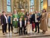 Biskup Kovač krstio peto dijete obitelji Landeka u župi Navještenja Blažene Djevice Marije u Velikoj Gorici