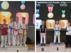 Tri medalje i dva naslova viceprvaka države za mlade karatiste Centra