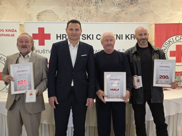 darivanje krvi županije dodjela