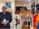 FOTO U Velikoj Gorici otvorena izložba Davorina Vidasa: Pogledajte radove inspirirane igrom oblika i boja