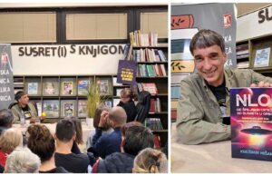 VIDEO & FOTO Krešimir Mišak predstavio novu knjigu o NLO-ima: “To je jedna vrsta udžbenika za granična područja ljudskog znanja”